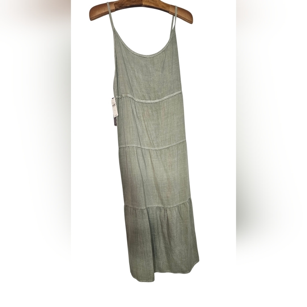 Anthropologie Cloth & Stone Tiered Maxi Dress NWT Size Large - Picture 5 of 16